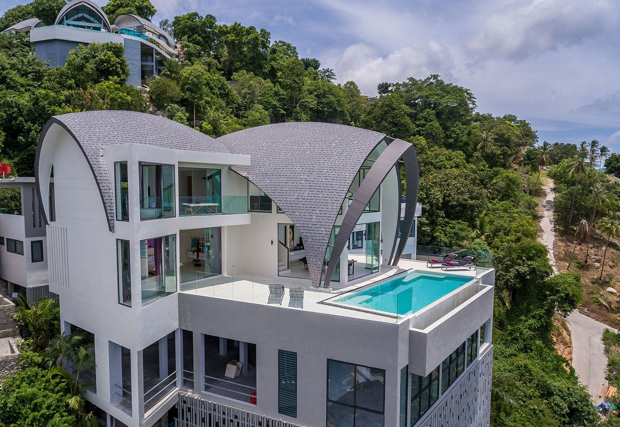 Sky Dream Villa Award Winning Sea View Villa Chaweng  Exterior photo